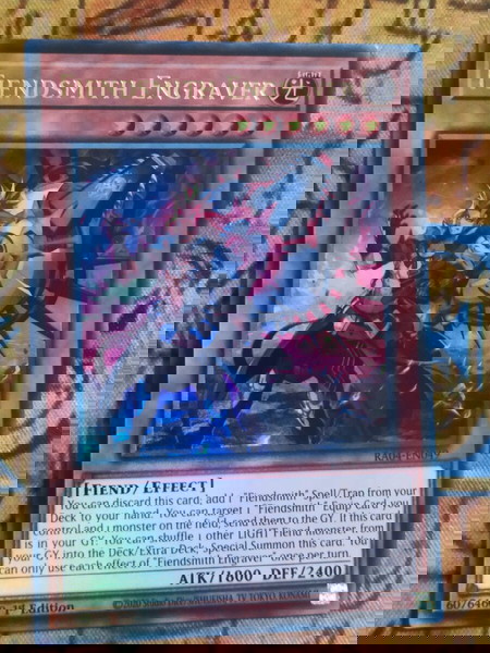 Fiendsmith Engraver (Ultra Rare, Yugioh)