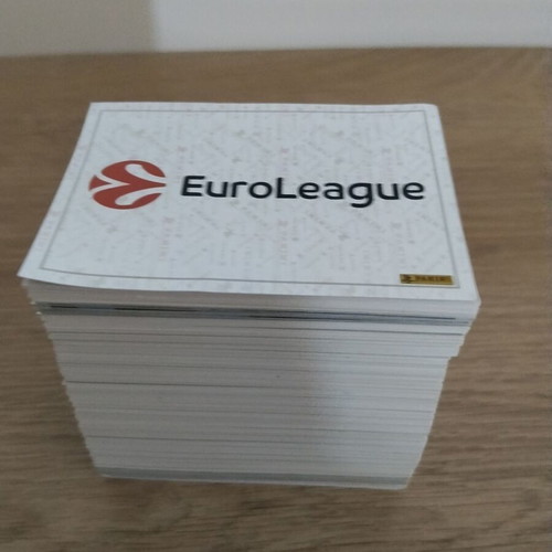 Panini sticker sets new, Euro 2008, World Cup 2022, Euroleague, Superleague