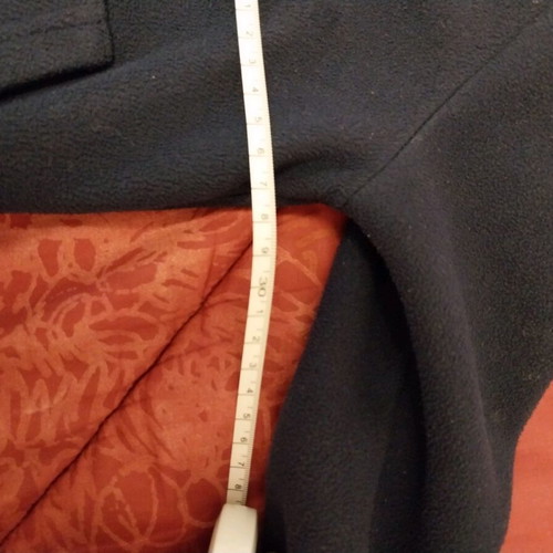 Benetton kids fleece jacket like new, for 2-3 years, blue and green