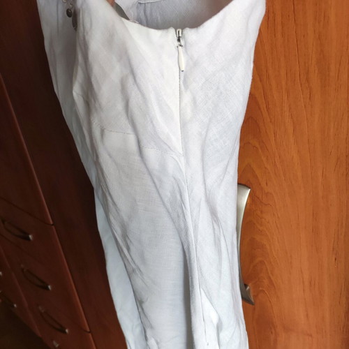 Dress white like new, size S