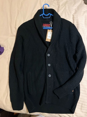 Funky Buddha black sweater new, size L