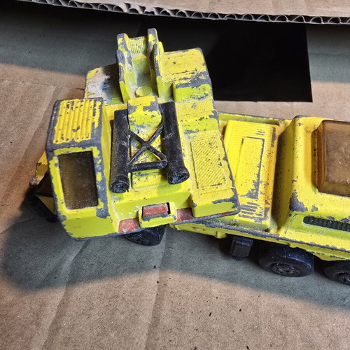 Matchbox Super Kings K-12 Hercules Mobile Crane vintage toy truck