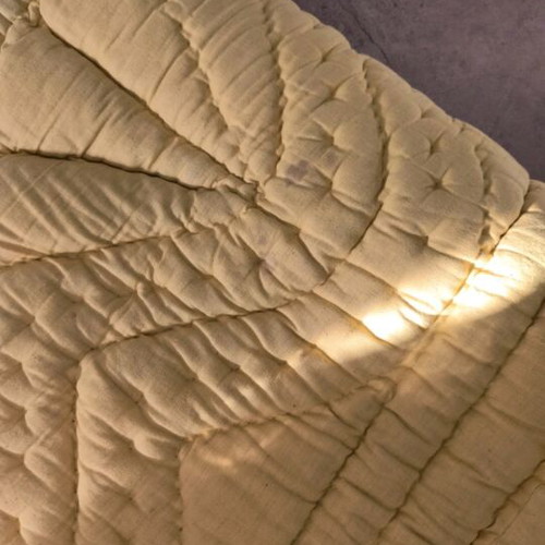 Heavy gold quilt used, vintage style 1.60x1.80
