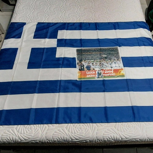 National Team Flag New Collectible Euro 2004 1.40x1