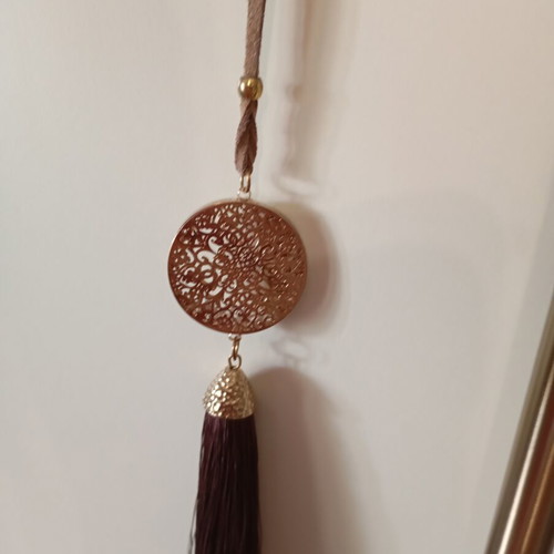 Handmade long necklaces new, black and brown