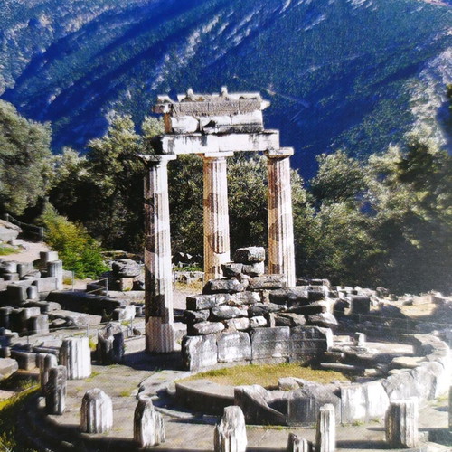 Historical monuments of Greece like new