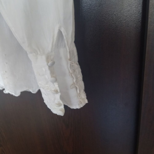 Lindex women's shirt like new, white, size S
