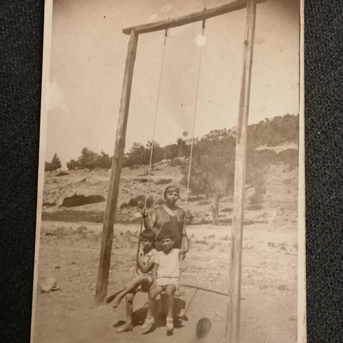 Swing vintage photo used
