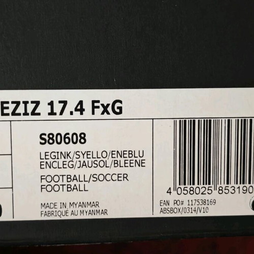 Adidas Nemeziz 17.4 FxG football shoes new, blue turquoise