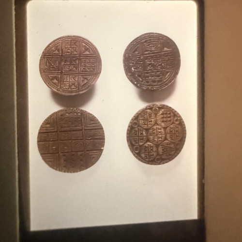 Collectible slides lot 4 with Byzantine and ecclesiastical relics, like new
