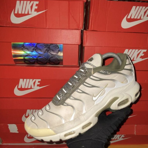 Nike Tn Air Max Plus 2023 σαν καινούργιο, άσπρο και πράσινο, μέγεθος 41