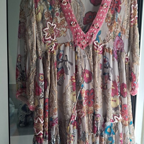 Twinset dress like new, gray, size L