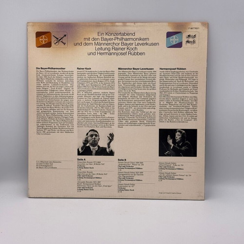Bayer Philharmoniker Männerchor Ein Konzertabend LP used