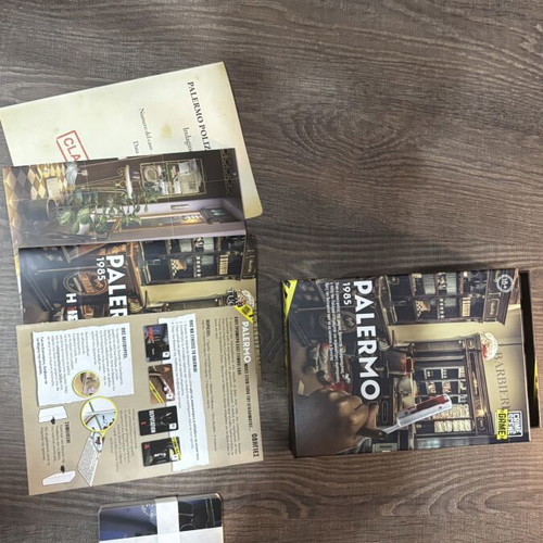 Palermo 1985 Crime Scene puzzle game like new