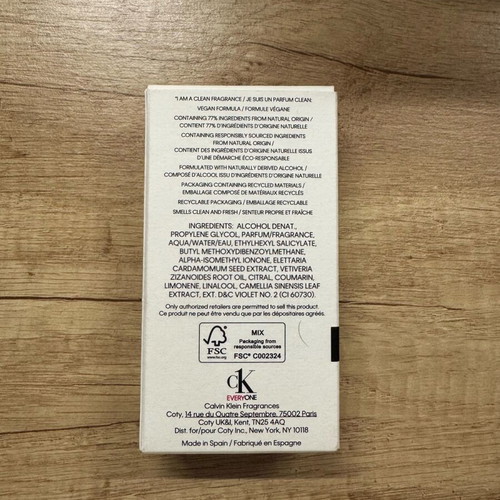 Calvin Klein Everyone 50ml Eau de Parfum new