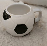 Soccer cup ceramic 16oz like new