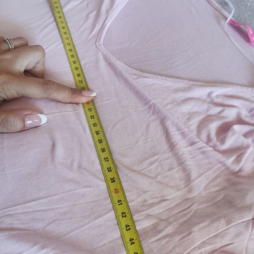 Pink Woman pink long blouse size M like new