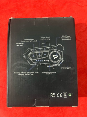 Motorcycle rider intercom new