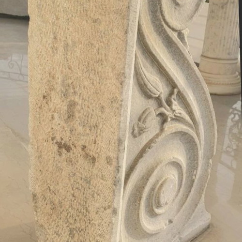 Marble handmade carved corbels used, set of 2 pieces