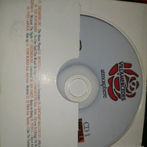 Villamercedes-Atmosphere by DJ Gigli 4CD collection used
