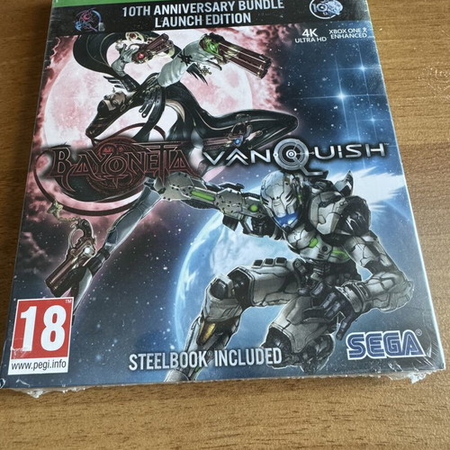 Bayonetta & Vanquish 10th Anniversary Bundle Launch Edition Xbox One game new
