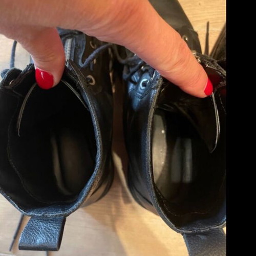 Stradivarius boots used, black, size 37