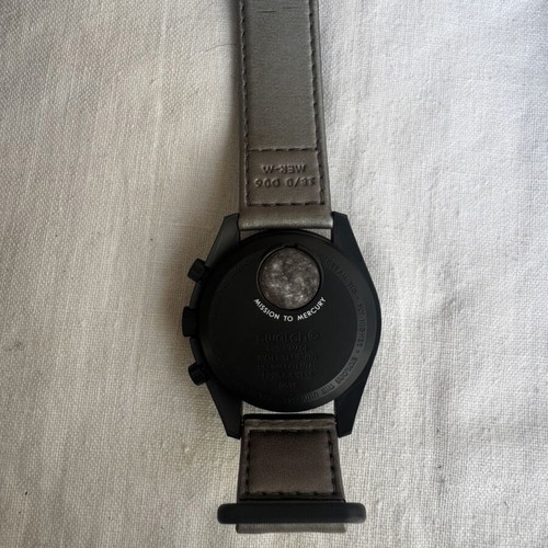 Omega X Swatch Mission Mercury watch new, black
