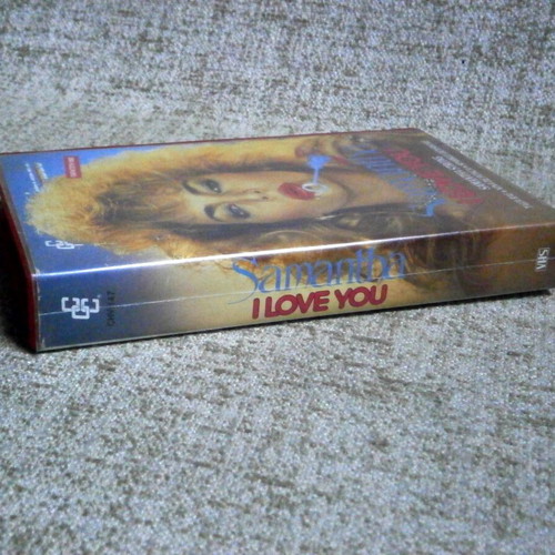 Samantha I Love You VHS used, romantic genre, Greek subtitles