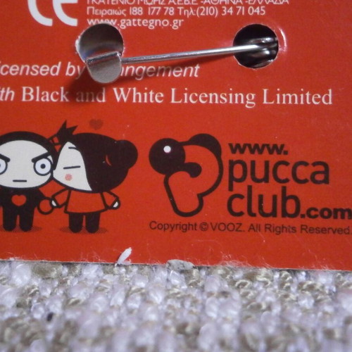 Pucca Licensed VOOZ pins badges new pack of 12 vintage