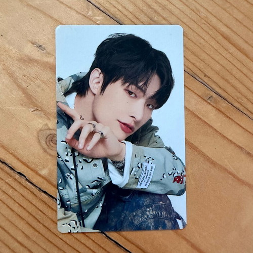 Ateez Mingi Not Okay Kpop photo card