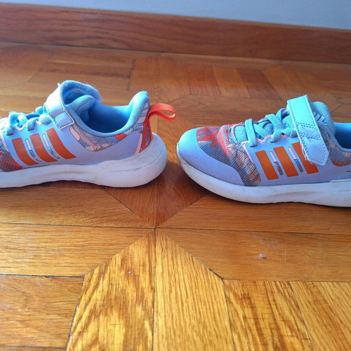Adidas Moana kids sport shoes used, size 27, turquoise