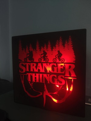 Stranger Things Lightbox 3D printed like new
