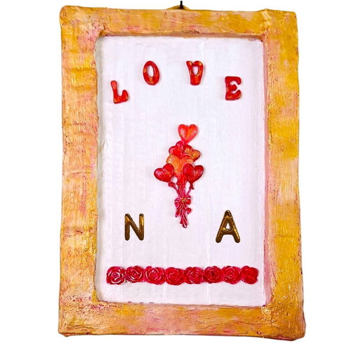 Valentine's Day gift handmade frame or tabletop decoration new