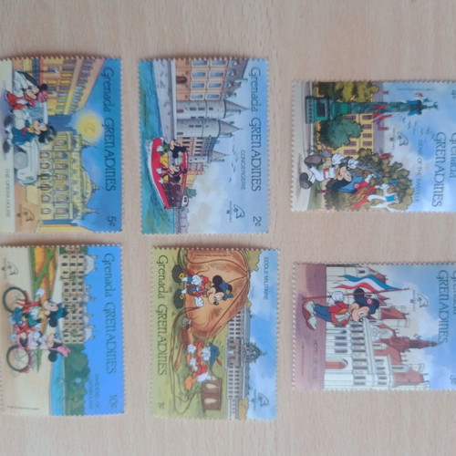 Used stamps, pack