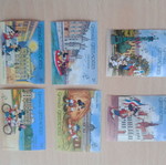 Used stamps, pack