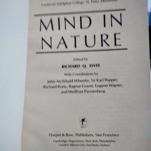Mind in Nature used book