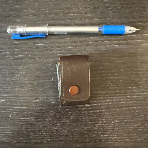 Leather headset case like new