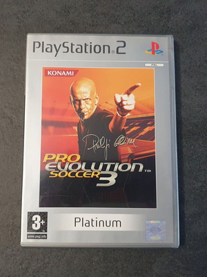 Pro Evolution Soccer 3 Platinum PS2 παιχνίδι μεταχειρισμένο