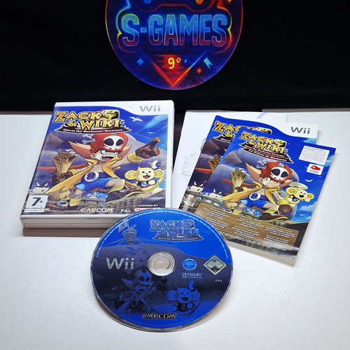 Zack & Wiki Quest of Barbaros Treasure Nintendo Wii game used