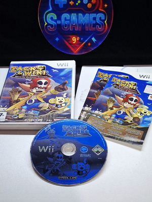 Zack & Wiki Quest of Barbaros Treasure Nintendo Wii game used