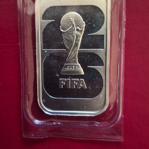 Official FIFA World Cup 2026 1 Ounce Silver Bar