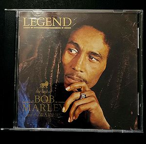 Bob Marley And The Wailers–Legend -The Best Of Bob Marley And The Wailers 1CD Made in France,με ενημερωτικό φυλλάδιο.Οι αγαπημένες επιτυχίες του μοναδικού Bob Marley και του συγκροτήματος του  Wailers