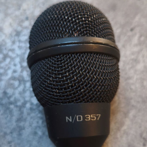 Electro-Voice N/D 357 and 357A professional dynamic microphones used