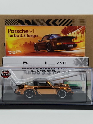 Hot Wheels RLC '88 Porsche 911 Turbo 3.3 Targa Red Line Club new