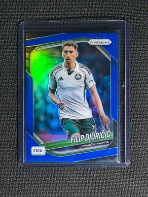 Filip Djuricic Panathinaikos Blue Prizm 127/199 card new