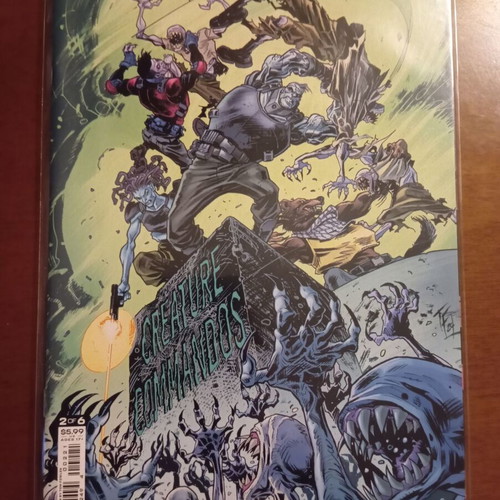 Creature Commandos #2 Variant Cover comic new, DC Comics