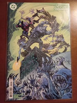 Creature Commandos #2 Variant Cover comic new, DC Comics