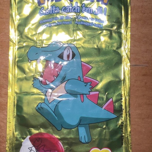 Pokemon Chupa Chups card and tazos pack 2002-2003