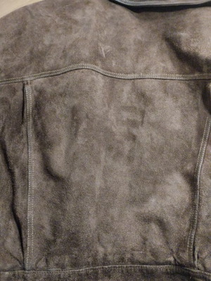 Diesel jacket, genuine suede, size L, brown