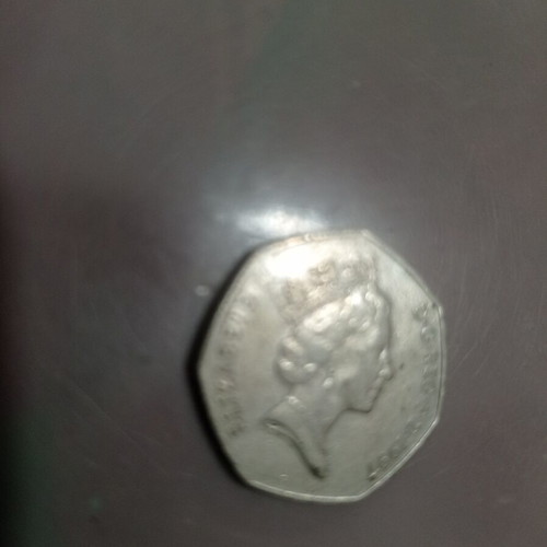 5 Pence coin England 1997